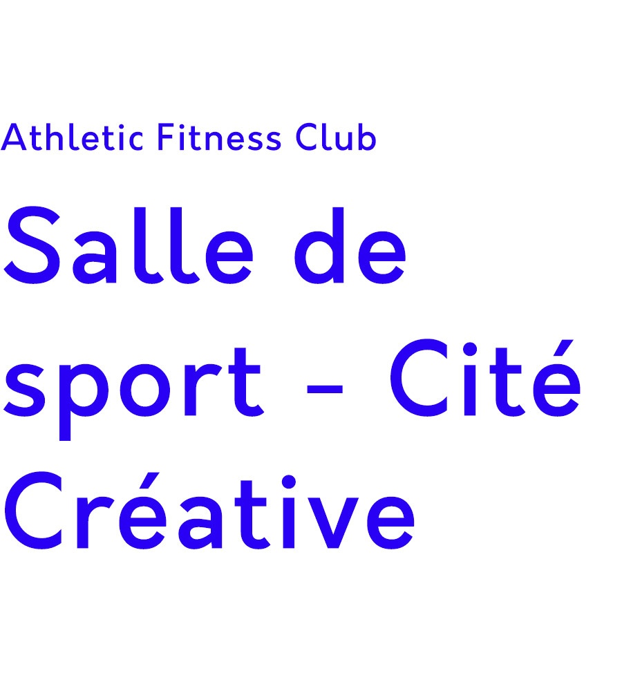 Athletic fitness club - studio inup